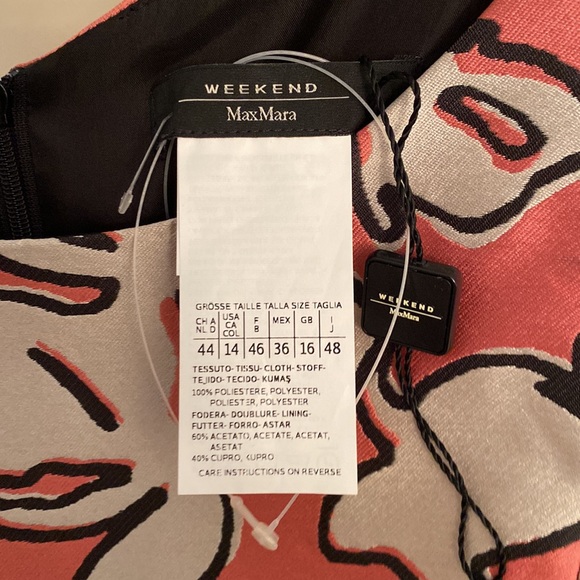 SOLD Weekend Max Mara Midi Flora Dress - New with tags - Picture 4 of 5